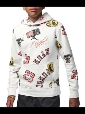 2023 RARE NWTS JORDAN NIKE HOODIE LIKE A SIZE 10-12 BOYS Discontinued New